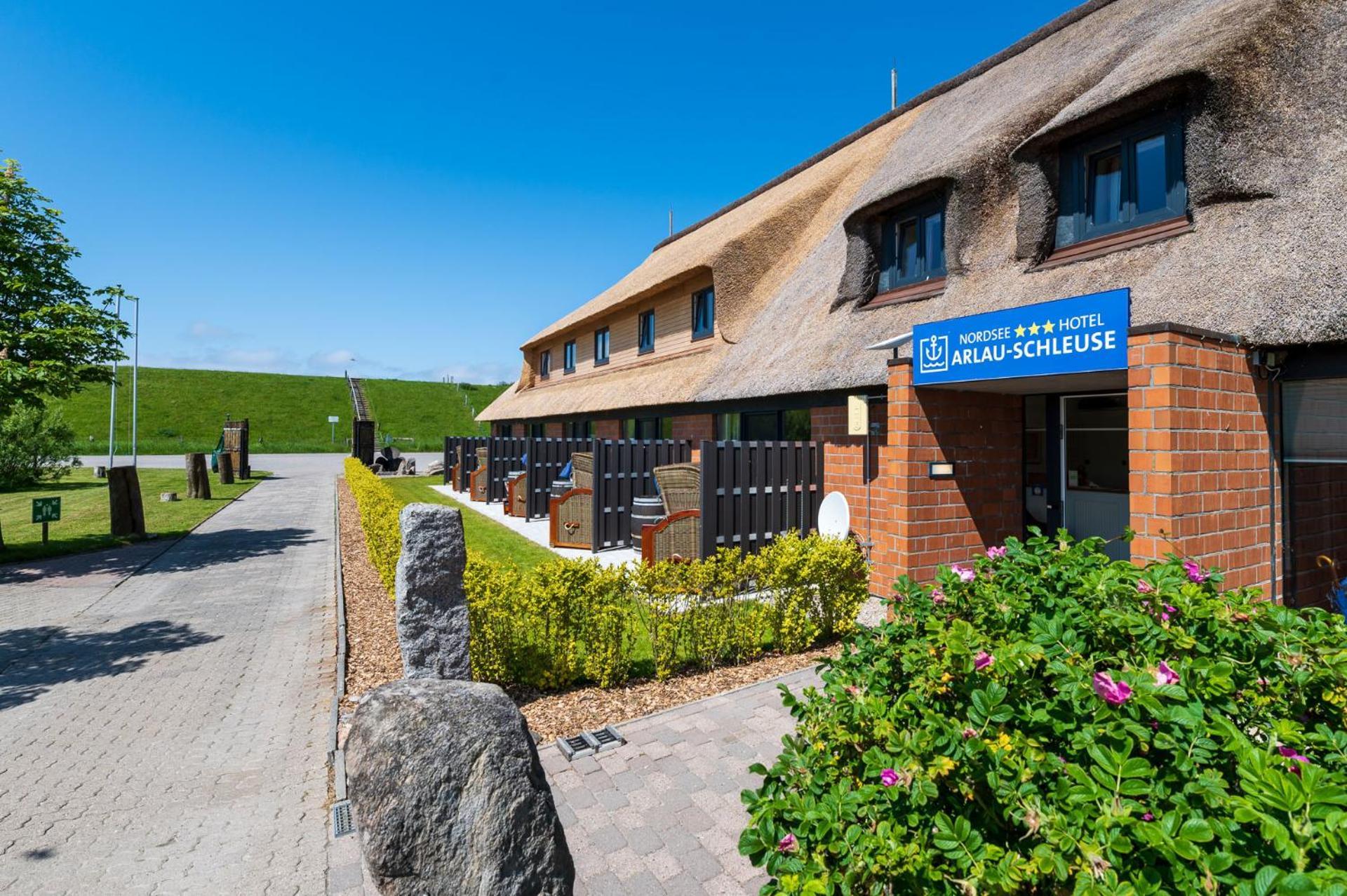 Nordsee-Hotel Arlau-Schleuse 핱슈테테마슈 외부 사진